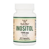 Double Wood Inositol (myo-Inositol) - 60 x 500 mg capsules - Welzo
