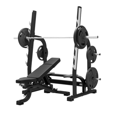 JORDAN Olympic Adjustable Multi Bench - Black - Welzo