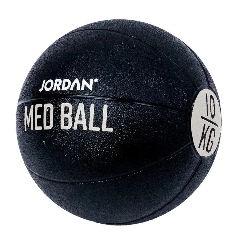 Jordan 10 kg de bola de medicina - negro/blanco
