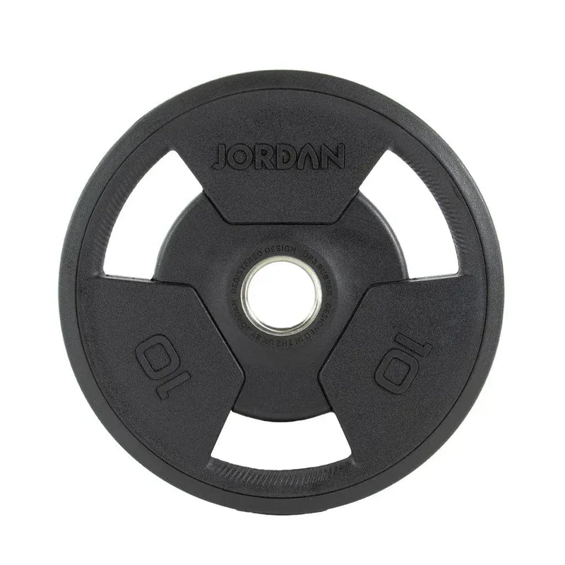 Ιορδανία 10kg καουτσούκ Tri Grip Olympic Plate