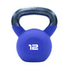 Jordan 12kg paars neopreen bedekte kettlebell
