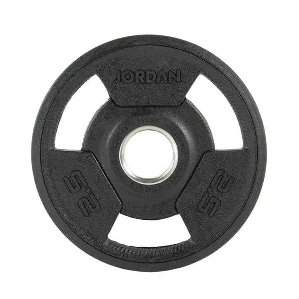 Ιορδανία 2,5 κιλά καουτσούκ Tri Grip Olympic Plate