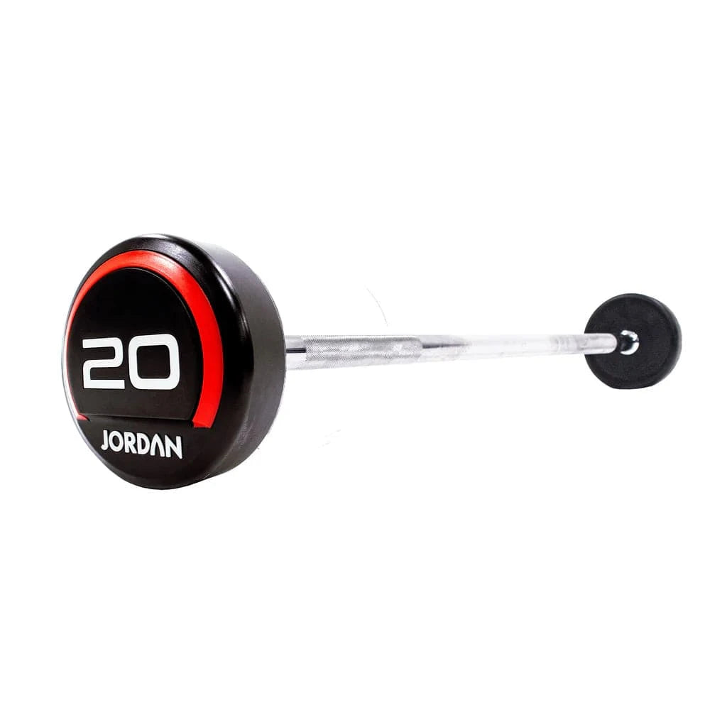 Jordan 10-45 kg rechte urethaan barbell set