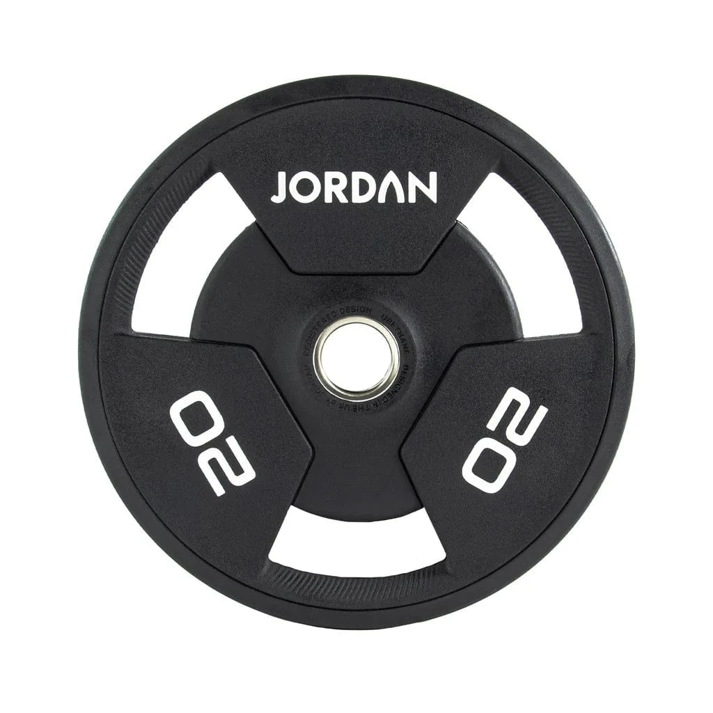 Jordan 20kg Urethane Tri Grip Plate Olympic