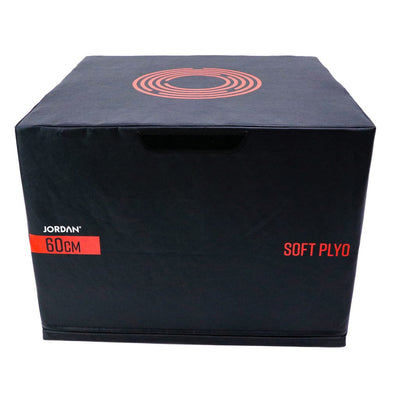 JORDAN 24" Soft Plyo box (light grey/red)
