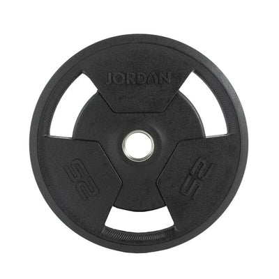 JORDAN 25kg Rubber Tri Grip Olympic Plate