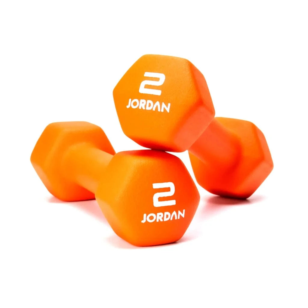 Jordan 2kg Neoprene Studio Dumbbells
