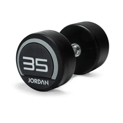 Jordan 35 kg uretanowe hantle (para) - Gray