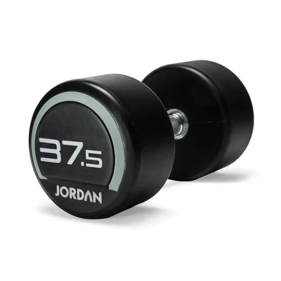 JORDAN 37.5kg Urethane Dumbbells (pair) - Grey