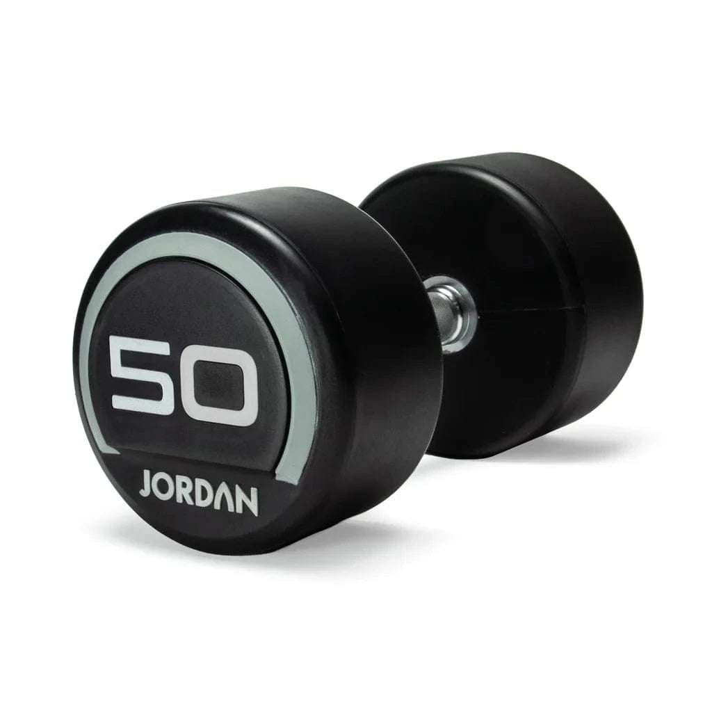 Jordan 50kg Urethane Dumbbells (coppia) - Grigio