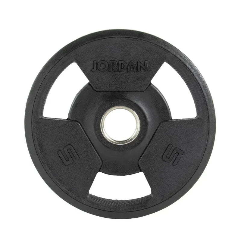Jordan 5kg Rubber Tri Grip Olympic Plate