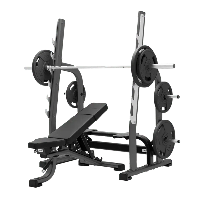 JORDAN Olympic Adjustable Multi Bench - Grey