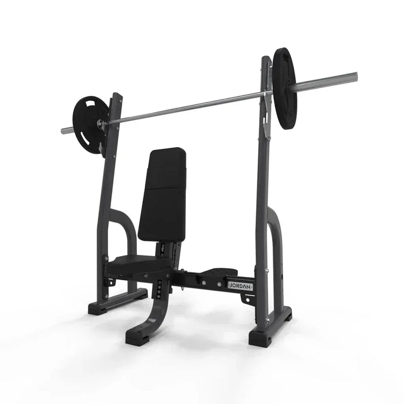 JORDAN Olympic Shoulder Press Bench - Grey