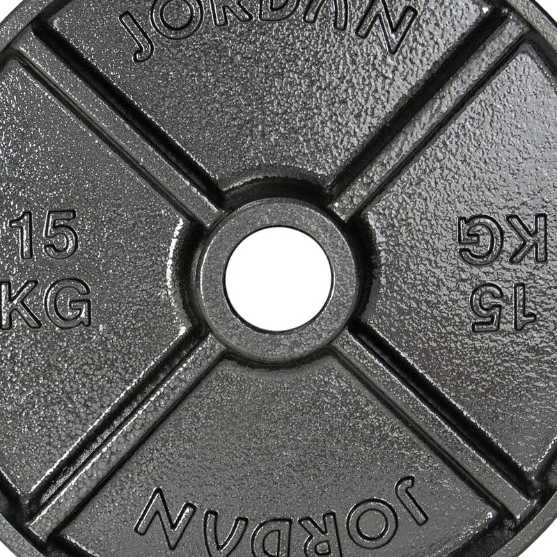 Jordan 15 kg Plaque de poids olympique profond de 15 kg