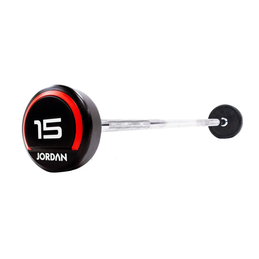 Jordan 10-45 kg rechte urethaan barbell set