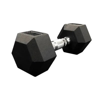 Jordan Lifting Club 1kg Hexagonal Rubber Dumbbell (Pair)