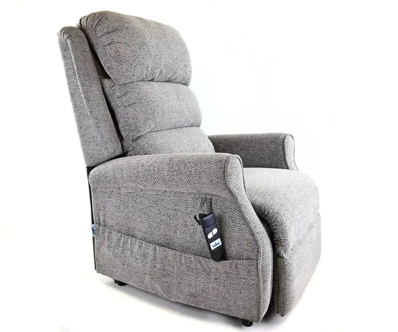 Kingsley Dual Motor Riser Recliner Chair – Adjustable Waterfall Back, Power Lift & Mobility Support