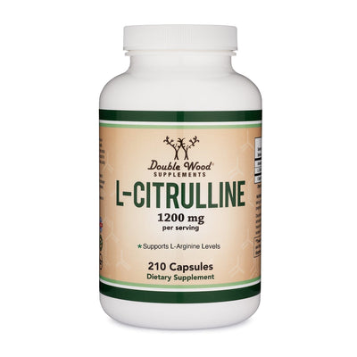 Double Wood L-Citrulline - 210 x 600 mg capsules - Welzo