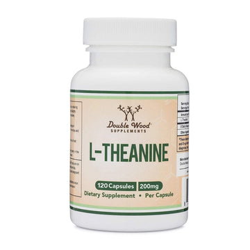 Double Wood L-Theanine - 120 x 200 mg capsules - Welzo