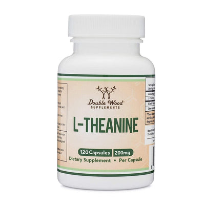 Double Wood L-Theanine - 120 x 200 mg capsules - Welzo