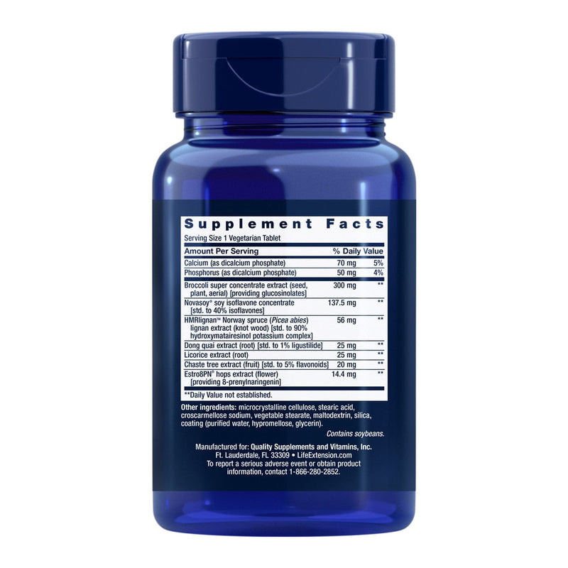 Life Extension Estrogen For Women - 30 vegetarian tabs