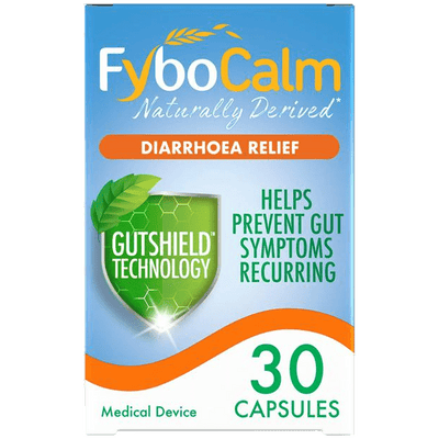 FyboCalm Diarrhoea Relief Capsules Pack of 30 - welzo