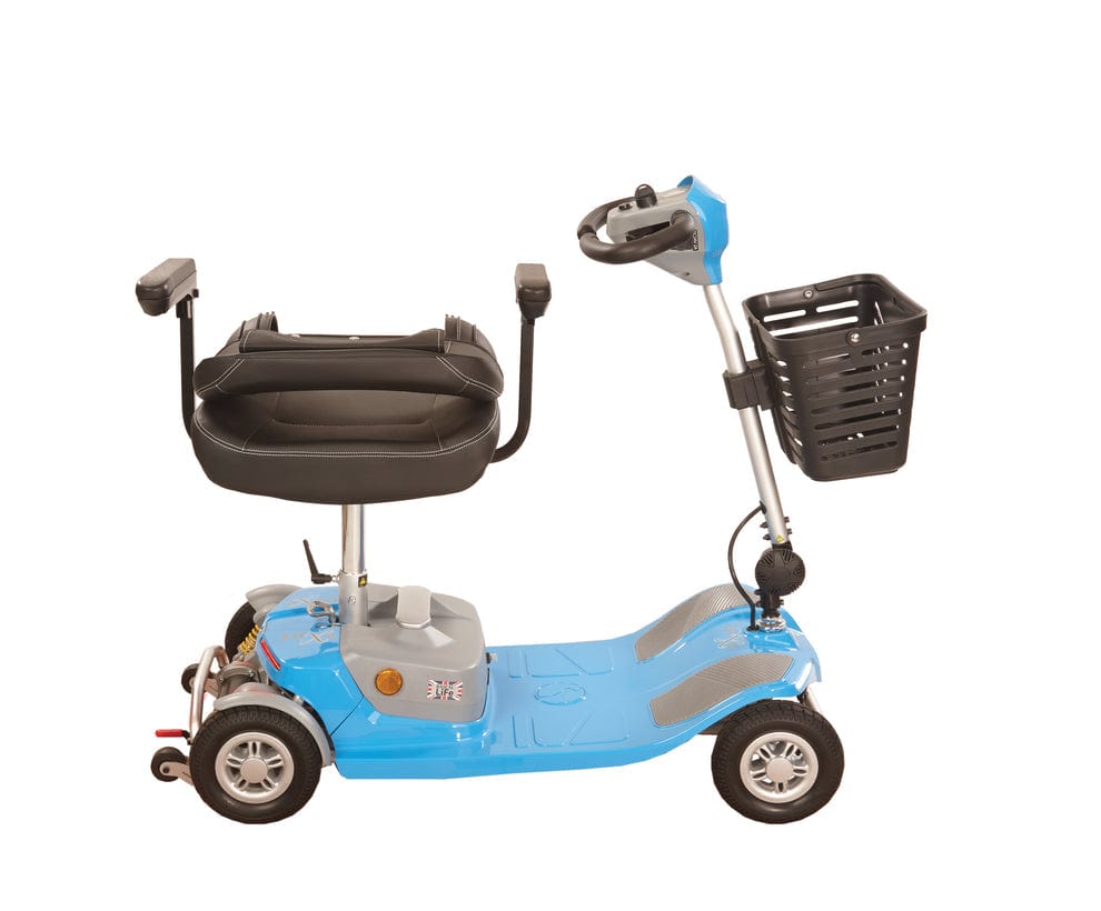 Lightweight 4mph Mobility Scooter – Rascal Luxe with Suspension & Lithium Battery