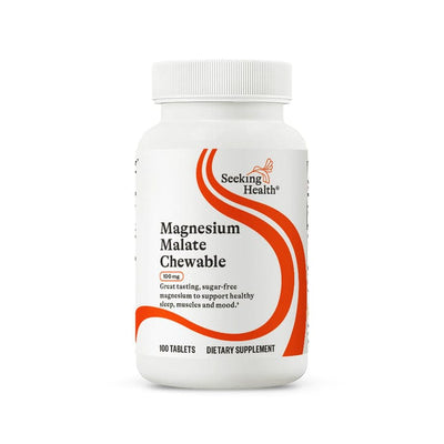 Magnesium Malate Chewable (Active Magnesium) 100 Chewable Tablets - Seeking Health