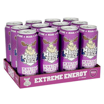 Muscle Moose Moose Juice 12x500ml Berry