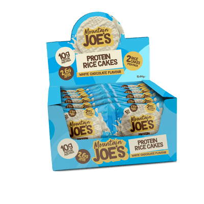 Mountain Joe's Rice Cake 12x64g White Chocolate