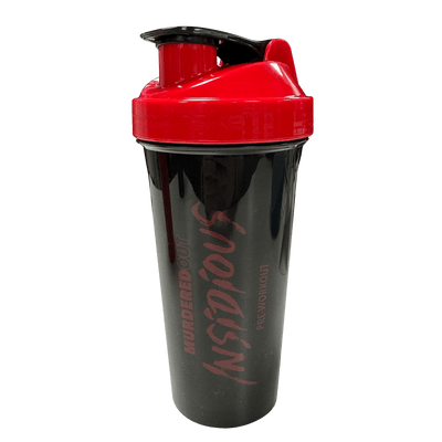 Murdered Out Smartshake Insidious Shaker 600ml Black & Red