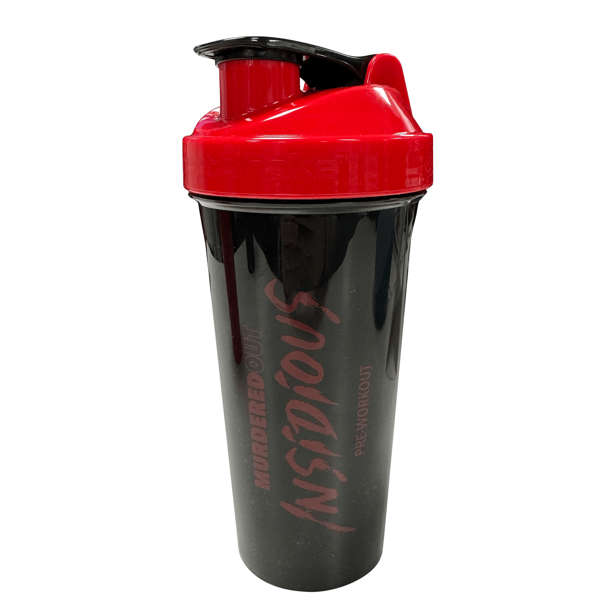 Murdered Out Smartshake Insidious Shaker 600ml Black & Red