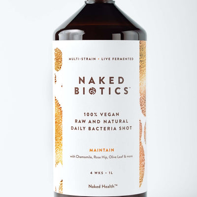 Maintain 1 litre (4 week supply) - Naked Biotics - welzo