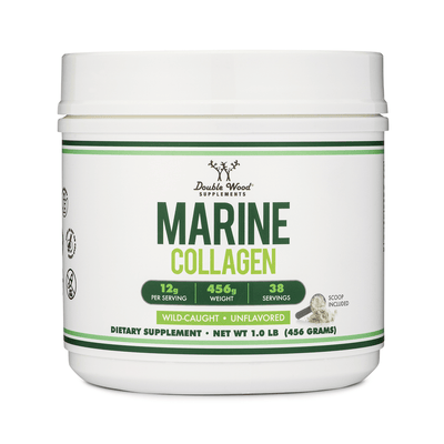 Double Wood Marine Collagen - 1 lbs bulk powder - Welzo