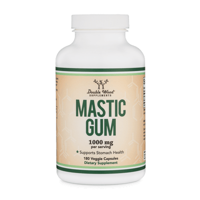 Double Wood Mastic Gum - 180 x 500 mg capsules - Welzo
