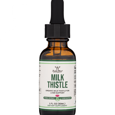 Double Wood Milk Thistle - 30 x 1 fl oz servings - Welzo