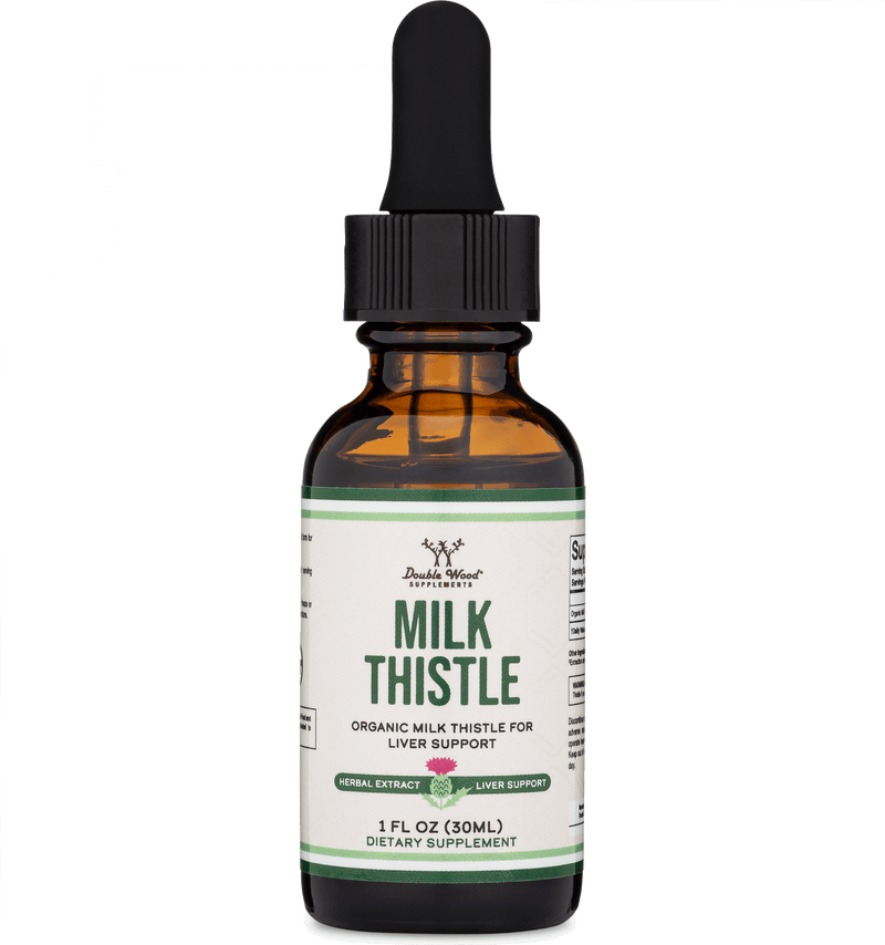 Double Wood Milk Thistle - 30 x 1 fl oz servings - Welzo