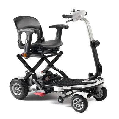 Minimo plus skládací skútr mobility - lehký přenosný skútr s pneumatickými pneumatikami a 12 mil