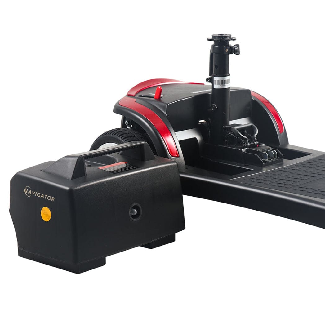 Electric Mobility Scooter with Suspension & Swivel Seat