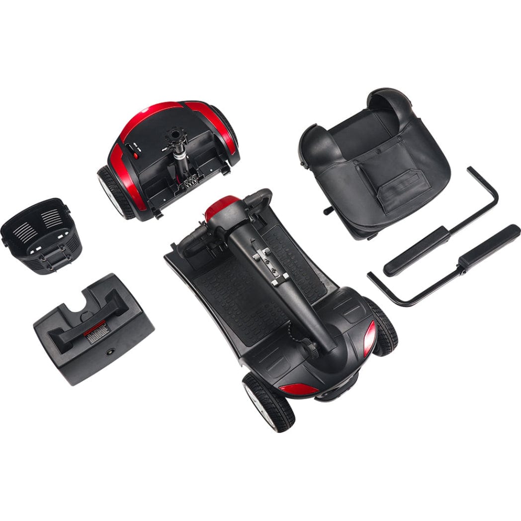 Electric Mobility Scooter with Suspension & Swivel Seat