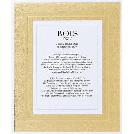 BOIS 1920 Classic 1920 EDT Vapo 100ml