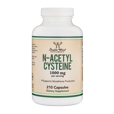 Double Wood N-Acetyl Cysteine - 210 x 500 mg capsules - Welzo