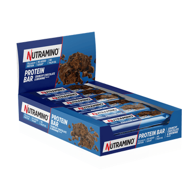 Nutramino Protein Bar 12x55g Crunchy Chocolate Brownie