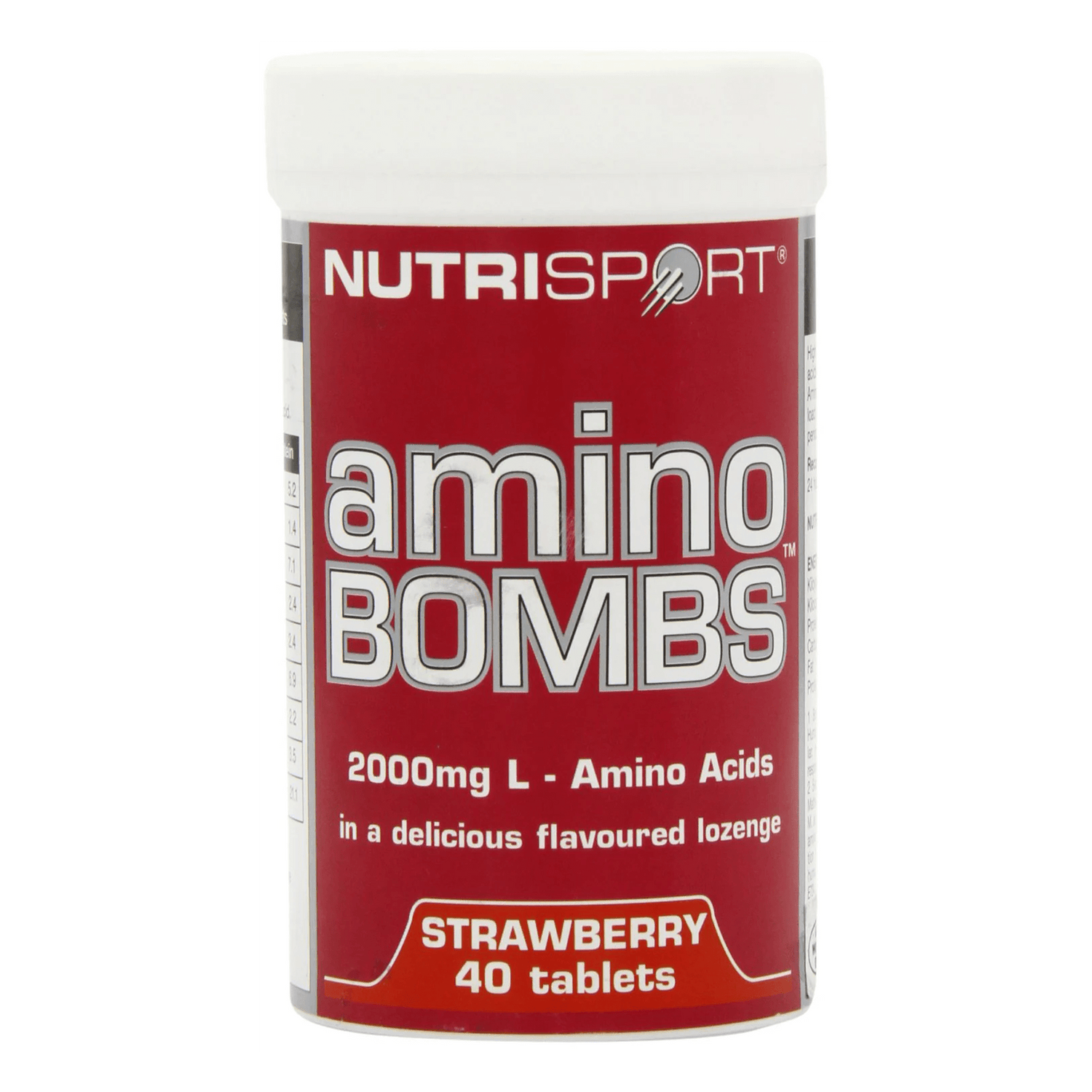 NutriSport Amino Bombs 40 Tabs Strawberry