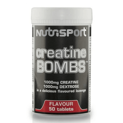NutriSport Creatine Bombs 50 Tabs Strawberry