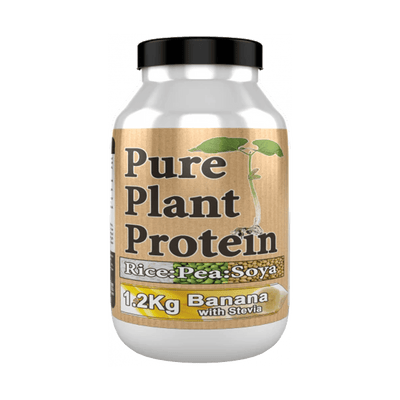 NutriVegan Pure Plant Protein 1.2Kg Banana