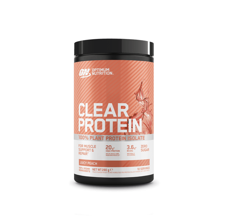 Optimum Nutrition Clear Protein 100% Plant Protein 280g Juicy Peach