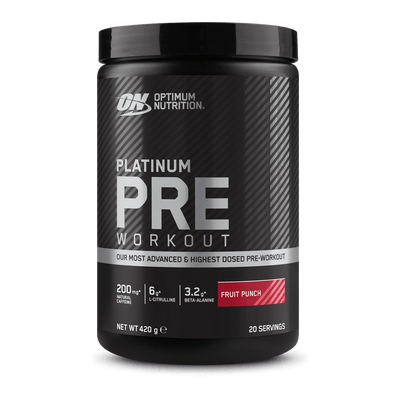 Optimum Nutrition Platinum Pre-Workout 420g Fruit Punch