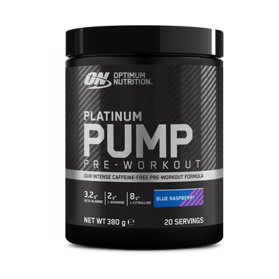 Optimum Nutrition Platinum Pump 380g Blue Razz