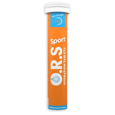 O.R.S Hydration Tablets Sport Orange Pack of 20 - welzo